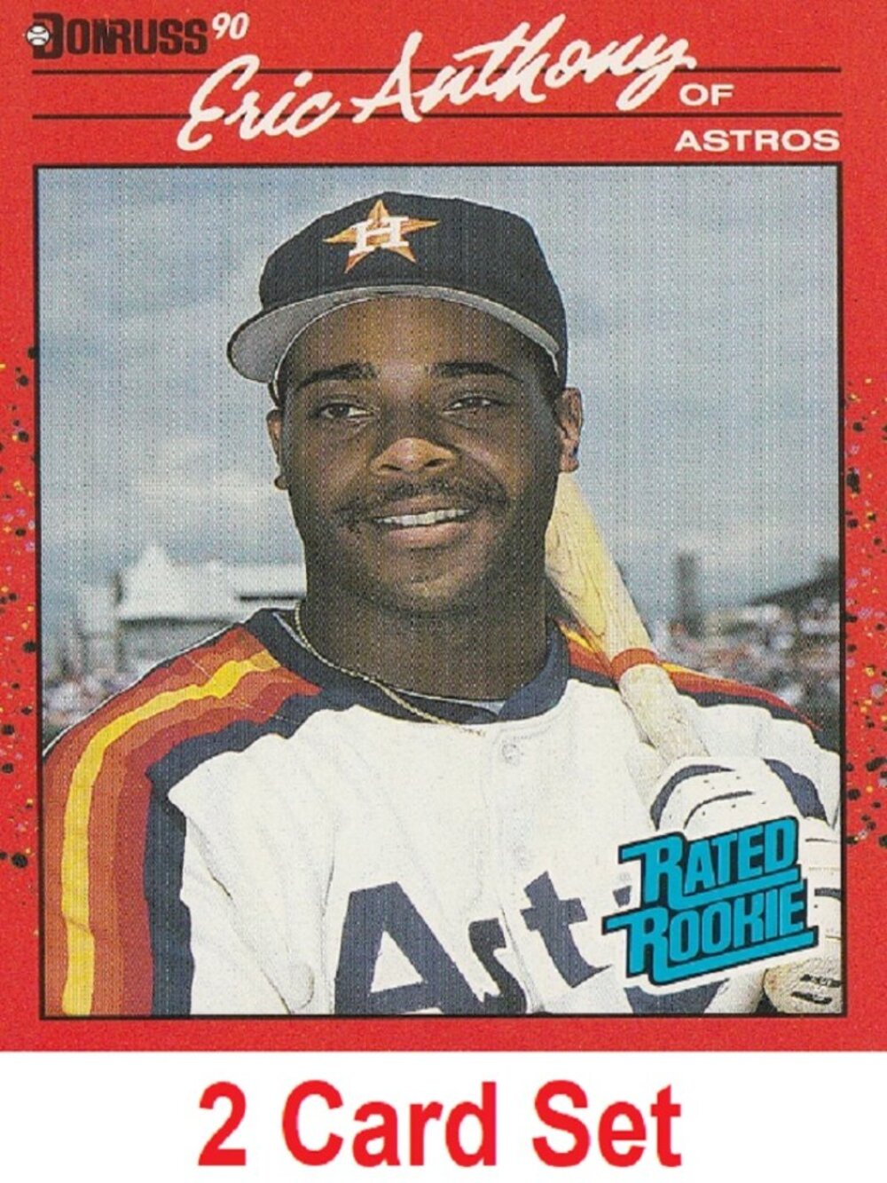 Eric Anthony Baseball Card Collection